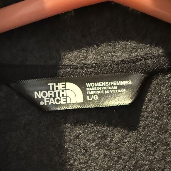 The North Face Women's Dark Gray Full Zip Fleece Jacket size Large - Picture 2 of 11